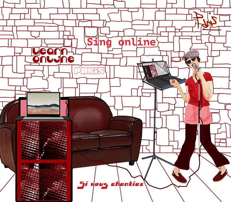 Cours de chant en ligne : Si vous chantiez
